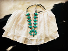 Load image into Gallery viewer, LACE RUFFLED CROP TOP~CREAM☁️