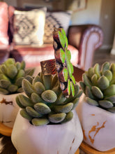 Load image into Gallery viewer, HUGE STERLING GASPEITE CLUSTER RING 🌵