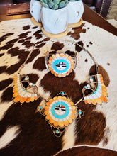 Load image into Gallery viewer, COLLECTOR'S ZUNI TURQUOISE & SPINY SQUASH SET