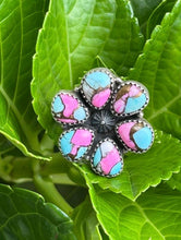 Load image into Gallery viewer, COTTON CANDY CLUSTER RING 💕
