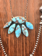 Load image into Gallery viewer, GOLDEN HILLS PETAL PENDANT 🩵
