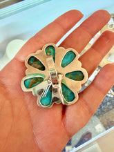 Load image into Gallery viewer, HUGE KINGMAN BLOSSOM RING~ADJUSTABLE
