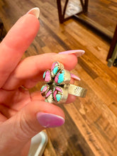 Load image into Gallery viewer, COTTON CANDY CLUSTER RING 💕
