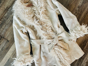 RANCH HAND CORDUROY COAT~OATMEAL