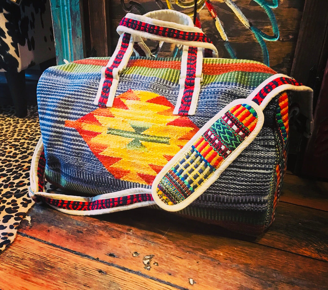 AZTEC & SERAPE TRAVEL BAG🌵