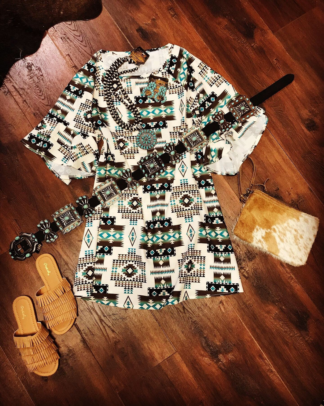 PENDLETON AZTEC DRESS 🌵