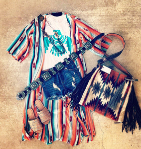 Aztec duster~Turquoise🌵