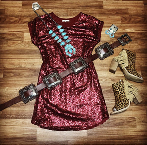 SEQUINED DRESS~TWO COLORS ✨♥️✨