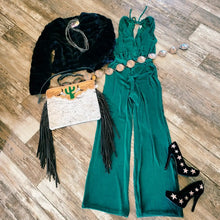 Load image into Gallery viewer, GRECIAN JUMPSUIT~EMERALD 💚 RESTOCK
