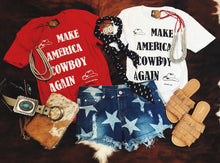 Load image into Gallery viewer, STAR DENIM CUT OFF SHORTS~MEDIUM WASH🌟
