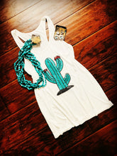 Load image into Gallery viewer, Sequined cactus tank 🌵
