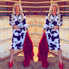 Load image into Gallery viewer, HEAD HEIFER DRESS~BLACK🖤🐮
