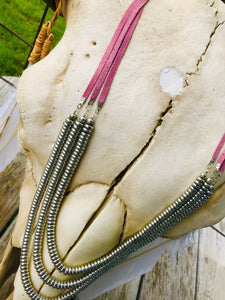 NAVAJO NECKLACE~PINK 💗