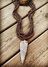 Load image into Gallery viewer, HUGE REAL JADE ARROWHEAD NECKLACE✨
