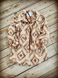 AZTEC SHACKET~TAN🌵