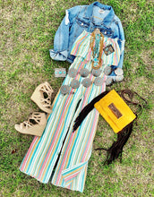 Load image into Gallery viewer, STRIPED STRAPLESS JUMPSUIT~CANDY🍬🍬
